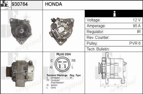 EDR 930764 - Alternatore autozon.pro