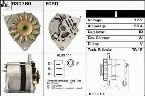 EDR 930760 - Alternatore autozon.pro