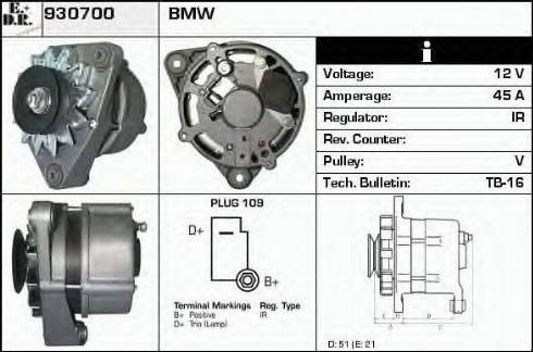 EDR 930700 - Alternatore autozon.pro