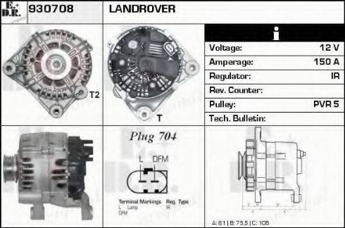 EDR 930708 - Alternatore autozon.pro