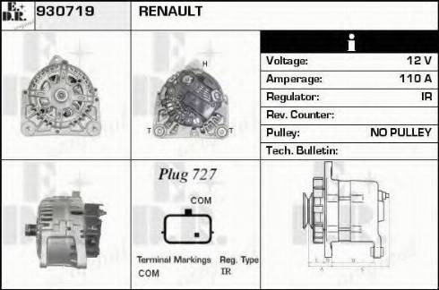 EDR 930719 - Alternatore autozon.pro