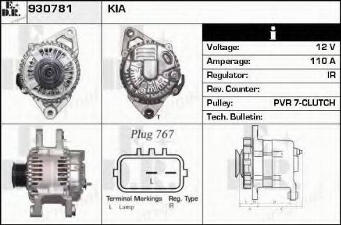 EDR 930781 - Alternatore autozon.pro