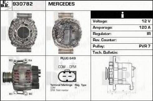 EDR 930782 - Alternatore autozon.pro