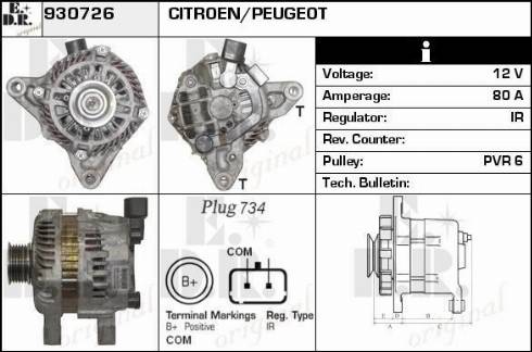 EDR 930726 - Alternatore autozon.pro