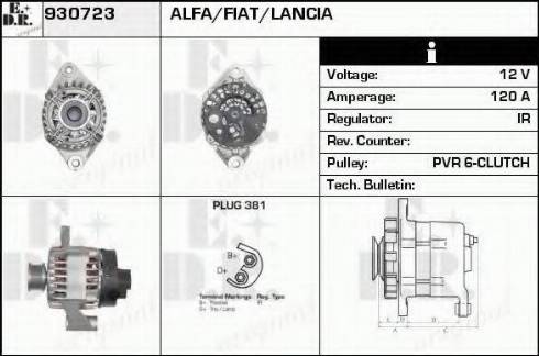 EDR 930723 - Alternatore autozon.pro