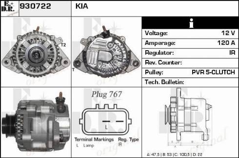 EDR 930722 - Alternatore autozon.pro