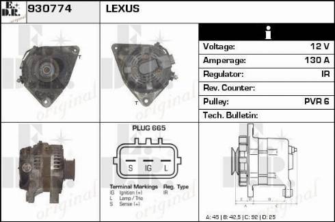 EDR 930774 - Alternatore autozon.pro