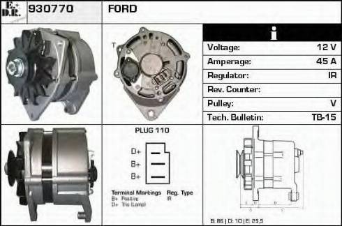 EDR 930770 - Alternatore autozon.pro