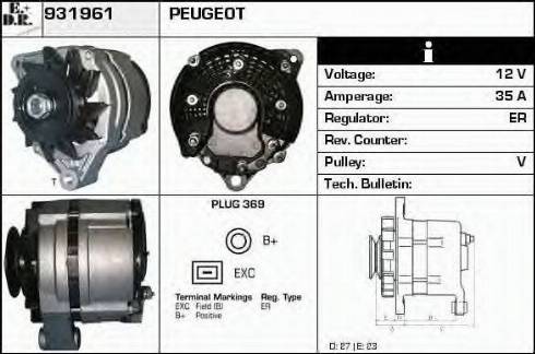 EDR 931961 - Alternatore autozon.pro