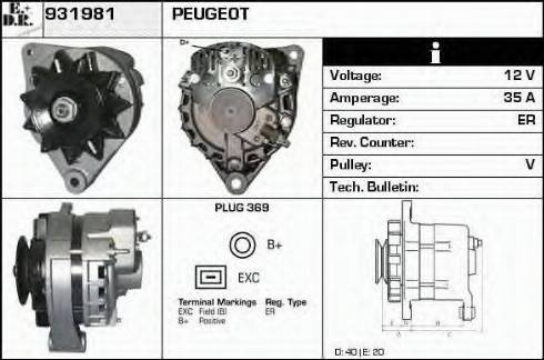 EDR 931981 - Alternatore autozon.pro