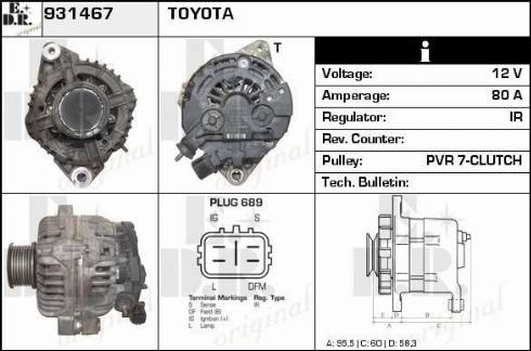 EDR 931467 - Alternatore autozon.pro