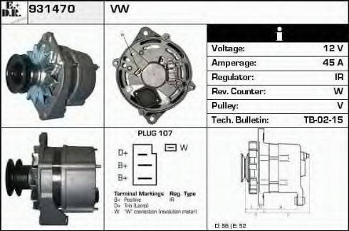 EDR 931470 - Alternatore autozon.pro