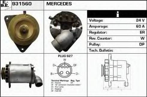 EDR 931560 - Alternatore autozon.pro