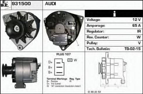 EDR 931500 - Alternatore autozon.pro