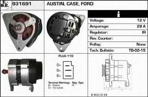 EDR 931691 - Alternatore autozon.pro