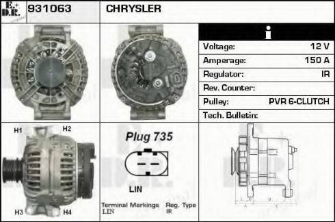 EDR 931063 - Alternatore autozon.pro