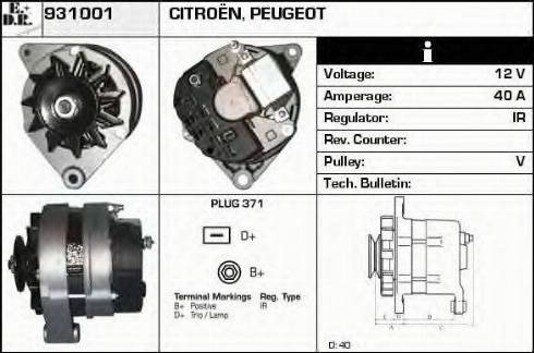 EDR 931001 - Alternatore autozon.pro