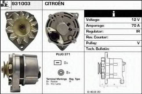 EDR 931003 - Alternatore autozon.pro