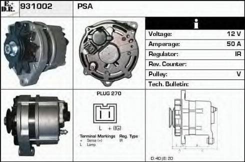 EDR 931002 - Alternatore autozon.pro