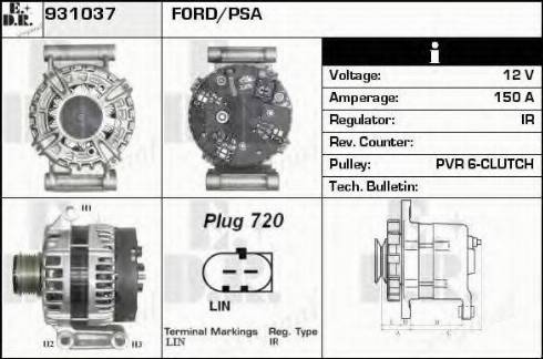 EDR 931037 - Alternatore autozon.pro