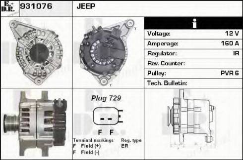 EDR 931076 - Alternatore autozon.pro