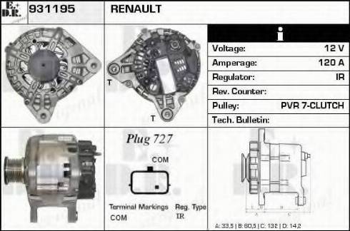 EDR 931195 - Alternatore autozon.pro