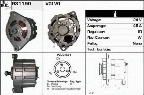 EDR 931190 - Alternatore autozon.pro