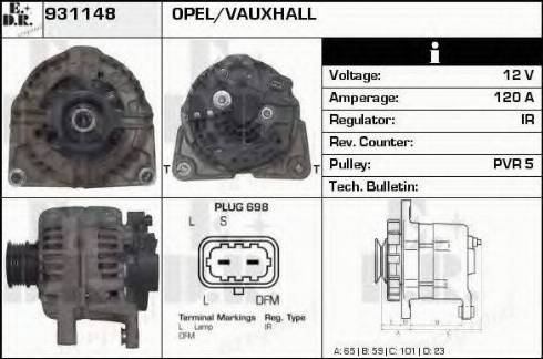 EDR 931148 - Alternatore autozon.pro