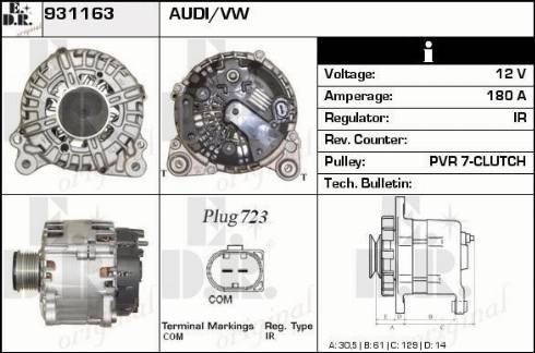 EDR 931163 - Alternatore autozon.pro