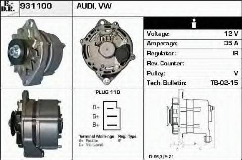 EDR 931100 - Alternatore autozon.pro