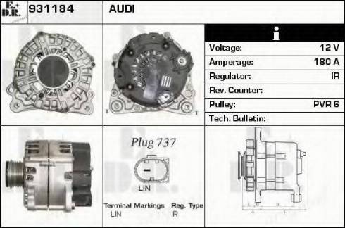 EDR 931184 - Alternatore autozon.pro