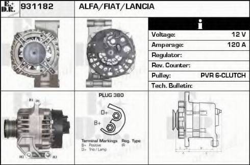 EDR 931182 - Alternatore autozon.pro