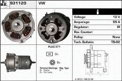 EDR 931120 - Alternatore autozon.pro