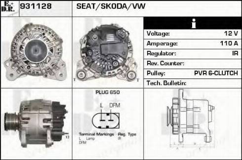 EDR 931128 - Alternatore autozon.pro