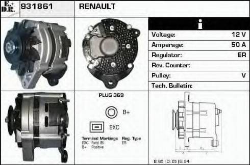 EDR 931861 - Alternatore autozon.pro