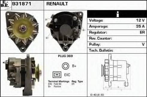 EDR 931871 - Alternatore autozon.pro