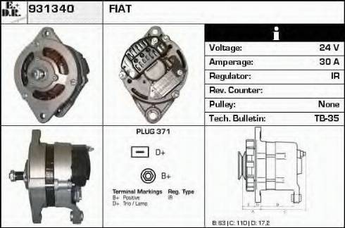 EDR 931340 - Alternatore autozon.pro