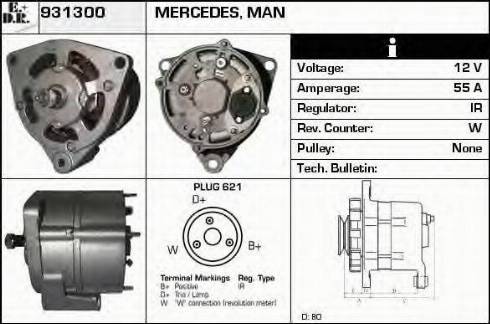 EDR 931300 - Alternatore autozon.pro