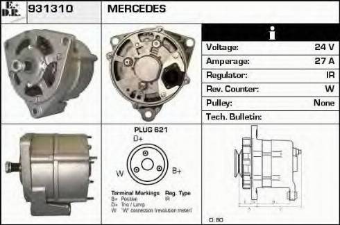 EDR 931310 - Alternatore autozon.pro