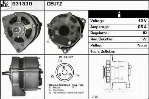 EDR 931330 - Alternatore autozon.pro