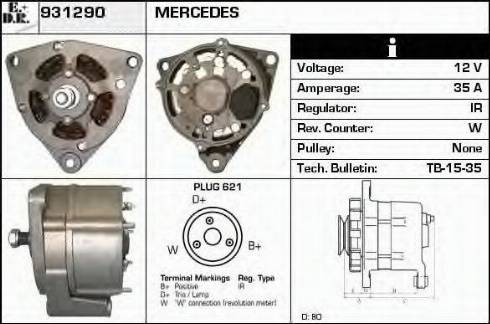 EDR 931290 - Alternatore autozon.pro