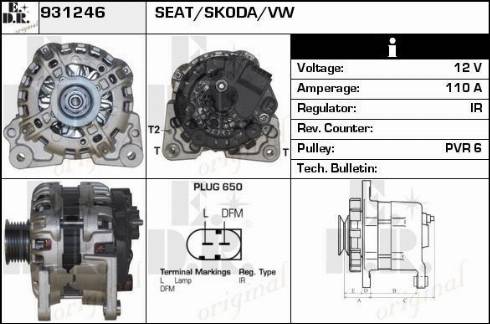 EDR 931246 - Alternatore autozon.pro