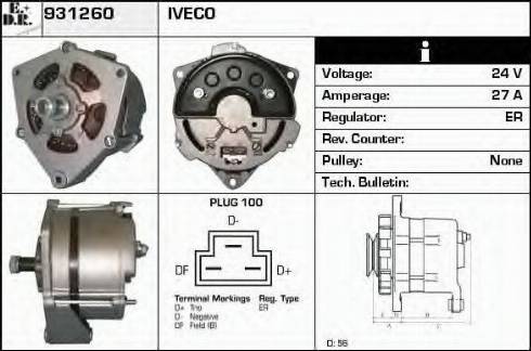 EDR 931260 - Alternatore autozon.pro