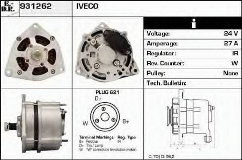 EDR 931262 - Alternatore autozon.pro