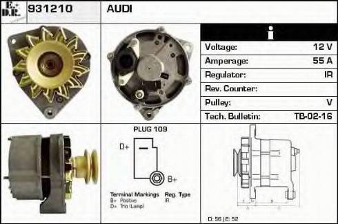 EDR 931210 - Alternatore autozon.pro