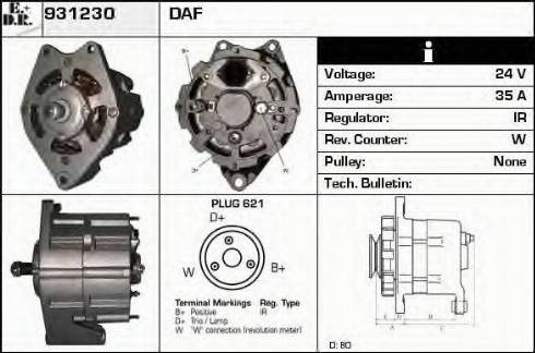 EDR 931230 - Alternatore autozon.pro