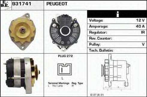 EDR 931741 - Alternatore autozon.pro