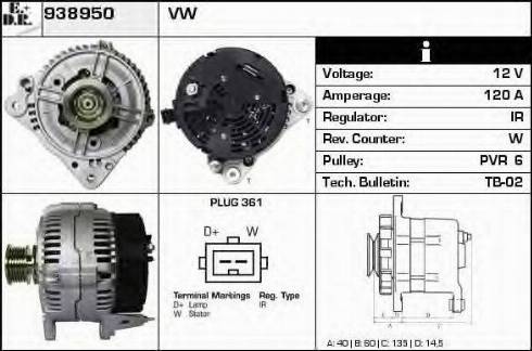 EDR 938950 - Alternatore autozon.pro