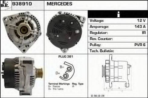 EDR 938910 - Alternatore autozon.pro