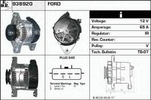 EDR 938920 - Alternatore autozon.pro